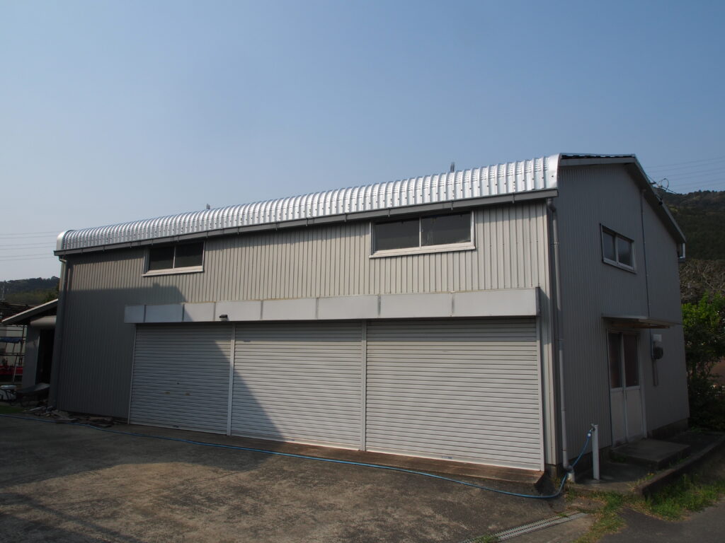 エバールーフ やまなみ カバー工法で施工後